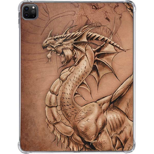 Dragon Parchment by Tom Wood iPad Pro 11in (2024) Clear Case