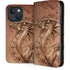 Dragon Parchment by Tom Wood iPhone 15 Folio Case