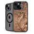 Dragon Parchment by Tom Wood iPhone 15 Kickstand Case