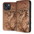 Dragon Parchment by Tom Wood iPhone 15 Plus Folio Case