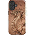 Dragon Parchment by Tom Wood iPhone 16 Plus Impact Case