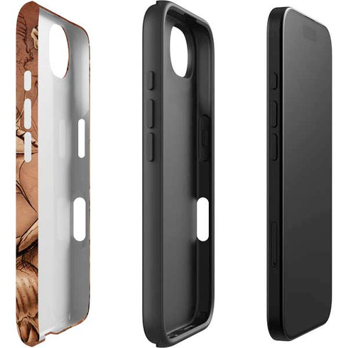 Dragon Parchment by Tom Wood iPhone 16e Impact Case