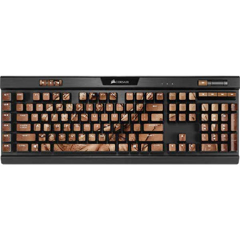Dragon Parchment by Tom Wood K95 RGB PLATINUM Mechanical Gaming Keyboard Skin