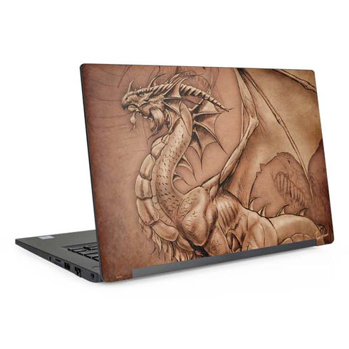 Dragon Parchment by Tom Wood Dell Latitude Skin