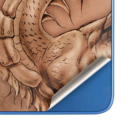 Dragon Parchment by Tom Wood Moto G Play 4G (2024) Skin