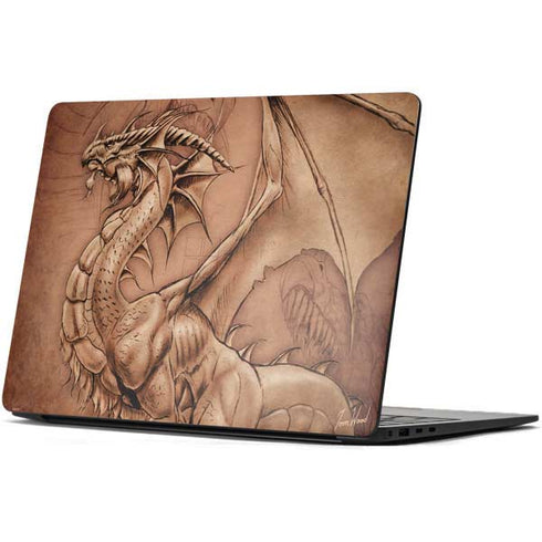 Dragon Parchment by Tom Wood Surface Laptop 7 13.8in Skin