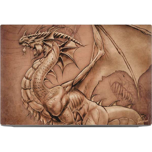 Dragon Parchment by Tom Wood Dell XPS Skin