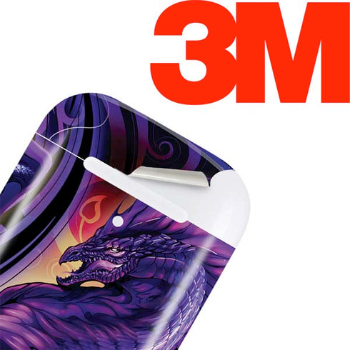 Dragonblade Netherblade Purple by Ruth Thompson Apple AirPods Skin