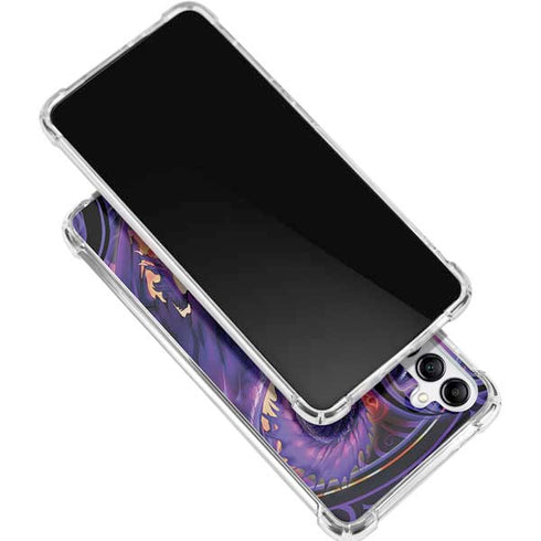 Dragonblade Netherblade Purple by Ruth Thompson Galaxy A16 5G Clear Case