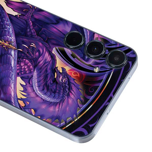 Dragonblade Netherblade Purple by Ruth Thompson Galaxy A36 5G Skin
