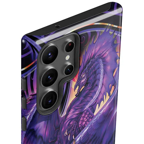 Dragonblade Netherblade Purple by Ruth Thompson Galaxy S23 Ultra Pro Case