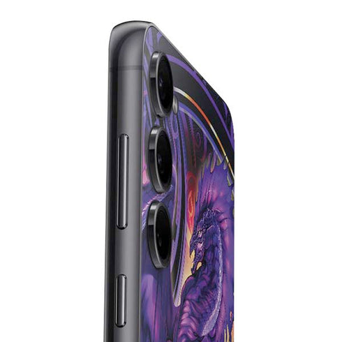 Dragonblade Netherblade Purple by Ruth Thompson Galaxy S25 Plus Skin