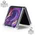 Dragonblade Netherblade Purple by Ruth Thompson Galaxy Z Flip6 Clear Case