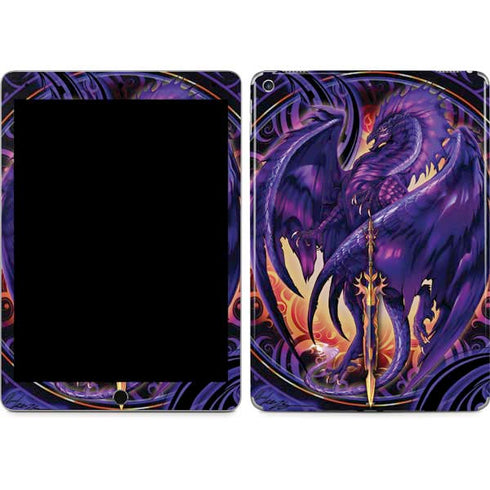 Dragonblade Netherblade Purple by Ruth Thompson iPad Skins