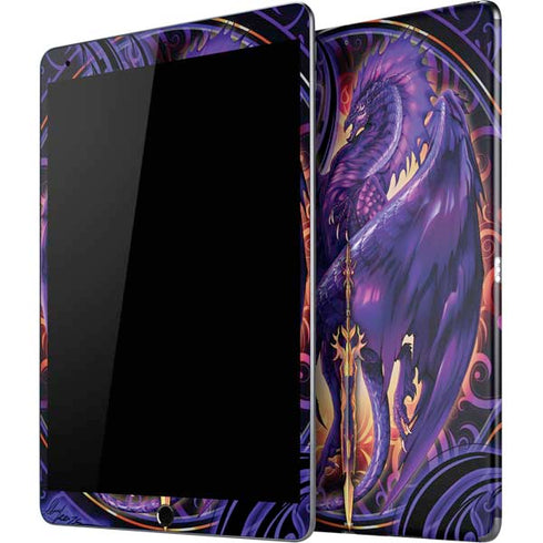 Dragonblade Netherblade Purple by Ruth Thompson iPad Skins