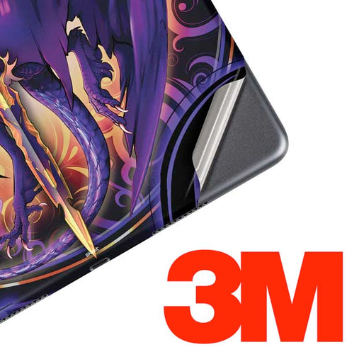 Dragonblade Netherblade Purple by Ruth Thompson iPad Skins