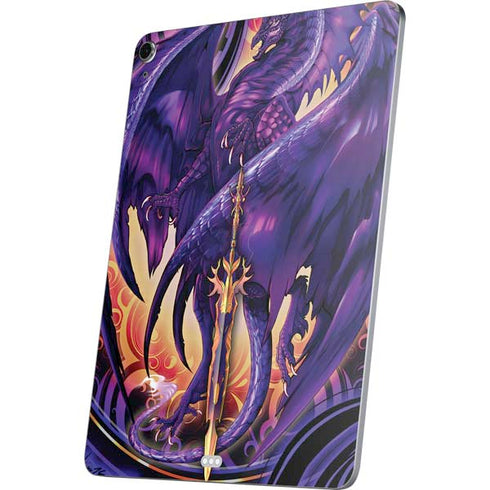 Dragonblade Netherblade Purple by Ruth Thompson Apple iPad Air Skin