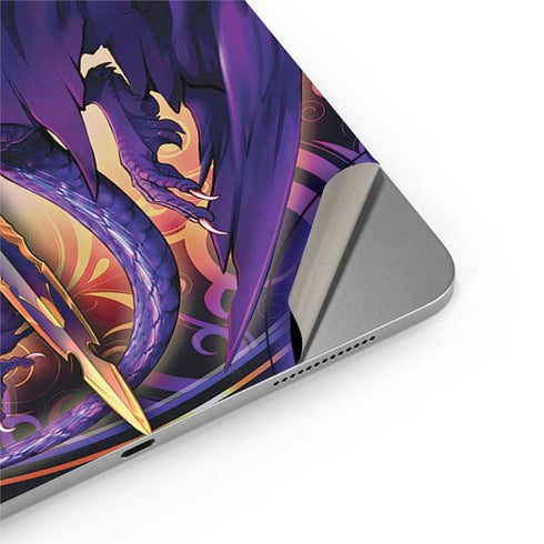 Dragonblade Netherblade Purple by Ruth Thompson Apple iPad Air Skin