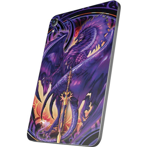 Dragonblade Netherblade Purple by Ruth Thompson Apple iPad Mini Skin