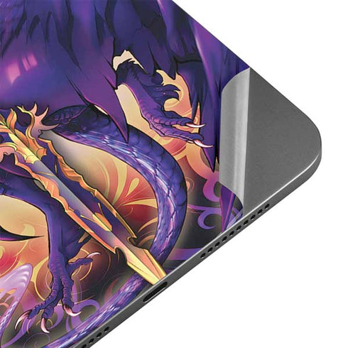 Dragonblade Netherblade Purple by Ruth Thompson Apple iPad Mini Skin