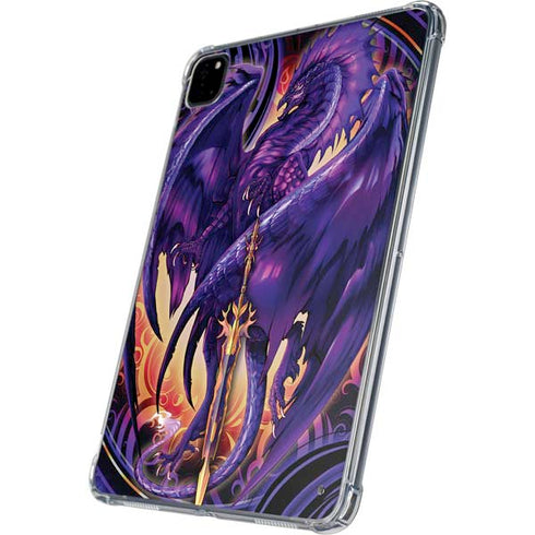 Dragonblade Netherblade Purple by Ruth Thompson iPad Pro 11in (2024) Clear Case