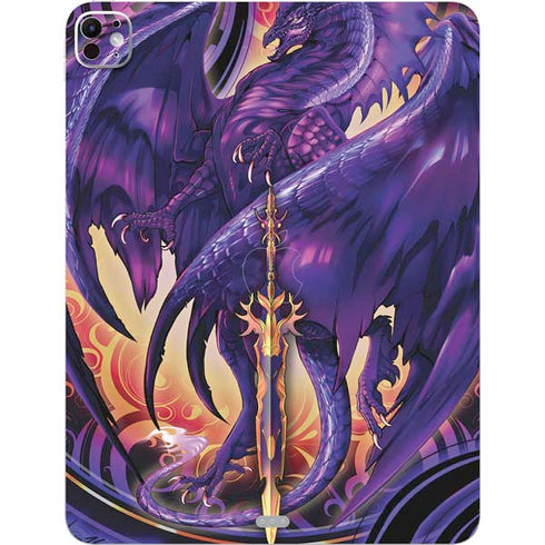 Dragonblade Netherblade Purple by Ruth Thompson iPad Pro 13in M4 (2024) Skin