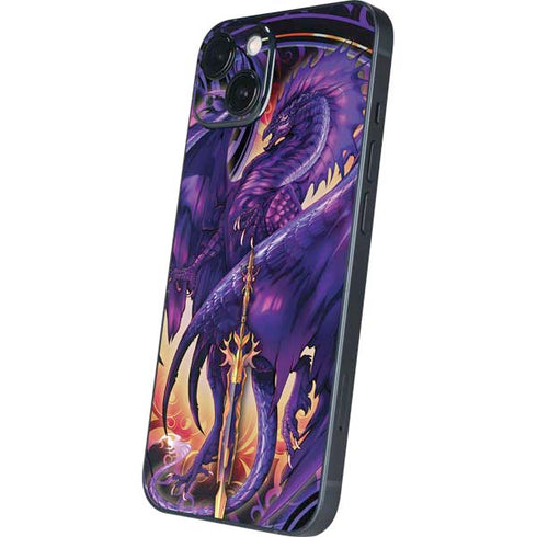 Dragonblade Netherblade Purple by Ruth Thompson iPhone Skins