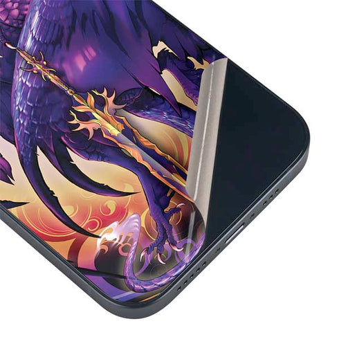 Dragonblade Netherblade Purple by Ruth Thompson iPhone Skins