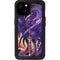 Dragonblade Netherblade Purple by Ruth Thompson iPhone 15 Plus Waterproof Case