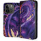 Dragonblade Netherblade Purple by Ruth Thompson iPhone 15 Pro Folio Case