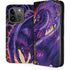 Dragonblade Netherblade Purple by Ruth Thompson iPhone 15 Pro Folio Case