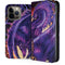 Dragonblade Netherblade Purple by Ruth Thompson iPhone 15 Pro Max Folio Case