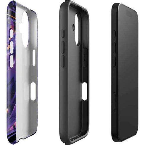 Dragonblade Netherblade Purple by Ruth Thompson iPhone 16 Plus Impact Case