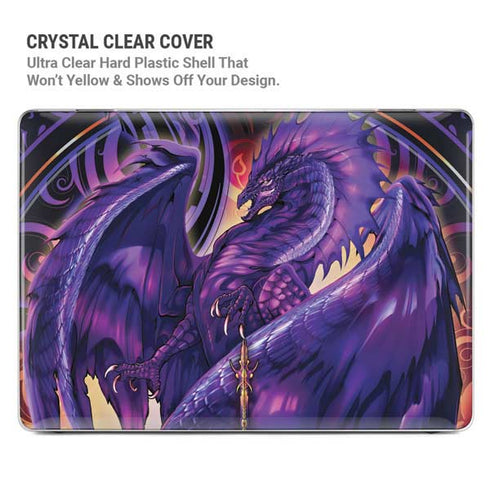 Dragonblade Netherblade Purple by Ruth Thompson MacBook Pro 14in (2021-24) Case plus Skin