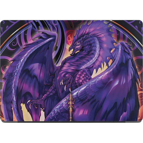 Dragonblade Netherblade Purple by Ruth Thompson Apple MacBook Pro 14-inch Skin