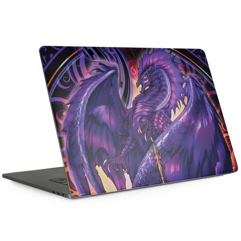 Dragonblade Netherblade Purple by Ruth Thompson MacBook Skins