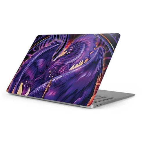 Dragonblade Netherblade Purple by Ruth Thompson Apple MacBook Pro 16-inch Skin