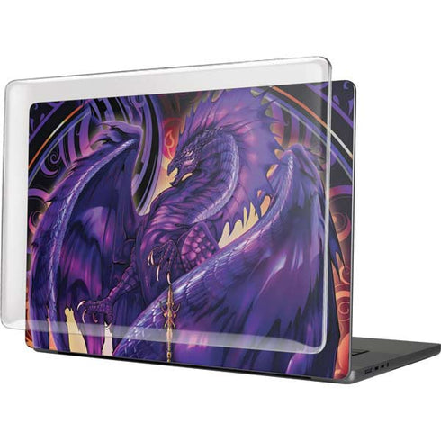 Dragonblade Netherblade Purple by Ruth Thompson MacBook Cases