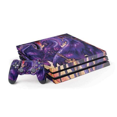 Dragonblade Netherblade Purple by Ruth Thompson PlayStation PS4 Skins
