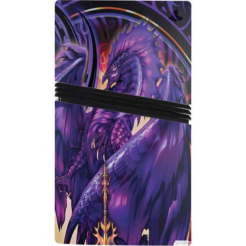 Dragonblade Netherblade Purple by Ruth Thompson PS5 Pro Bundle Skin