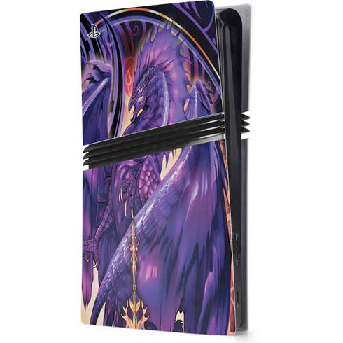 Dragonblade Netherblade Purple by Ruth Thompson PlayStation PS5 Skins