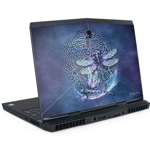 Dragonfly Celtic Knot by Brigid Ashwood Dell Alienware Skin