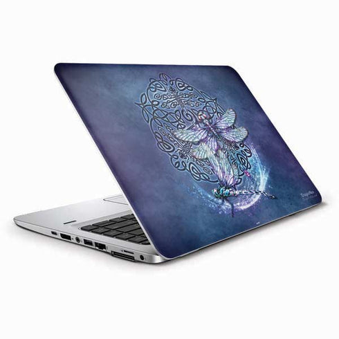 Dragonfly Celtic Knot by Brigid Ashwood HP Elitebook Skin