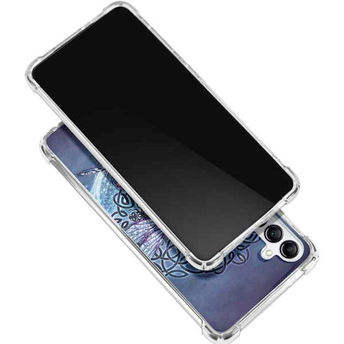 Dragonfly Celtic Knot by Brigid Ashwood Gabb Phone 4 Clear Case