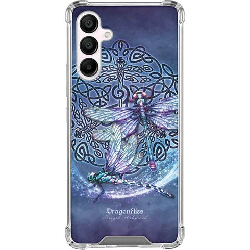 Dragonfly Celtic Knot by Brigid Ashwood Galaxy A16 5G Clear Case
