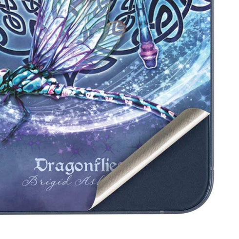 Dragonfly Celtic Knot by Brigid Ashwood Galaxy A35 5G Skin