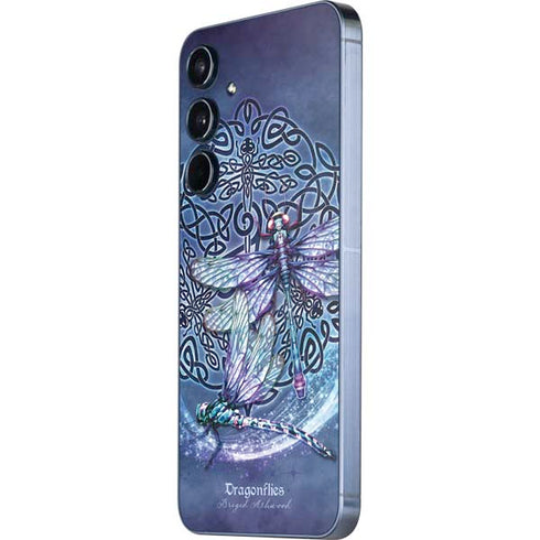 Dragonfly Celtic Knot by Brigid Ashwood Galaxy A36 5G Skin