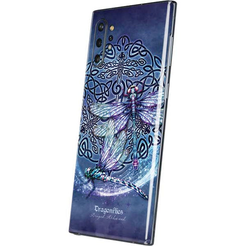 Dragonfly Celtic Knot by Brigid Ashwood Galaxy Note 10 Plus Skin