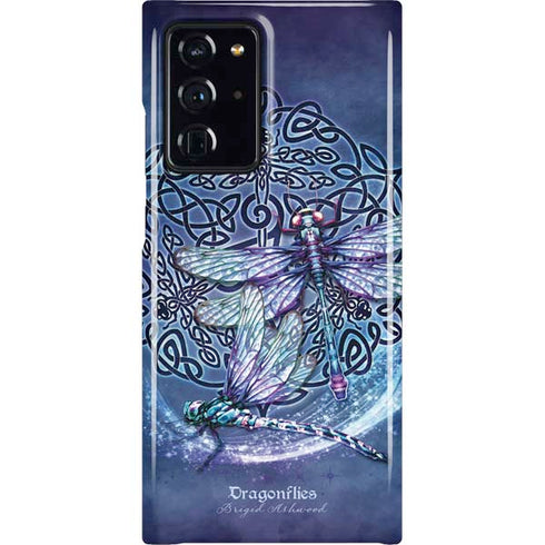 Dragonfly Celtic Knot by Brigid Ashwood Galaxy Cases