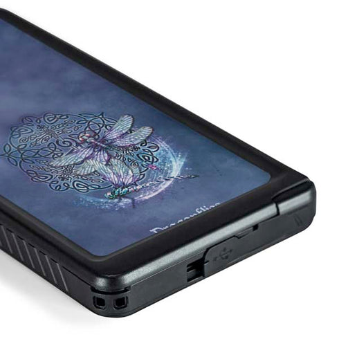 Dragonfly Celtic Knot by Brigid Ashwood Galaxy S24 Ultra Waterproof Case